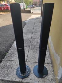 coppia casse altoparlanti a torre panasonic