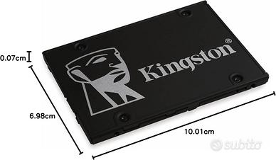 SSD SATA Kingstone KC600 + Lexar NS100