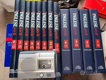 Corso di inglese completo più walkman