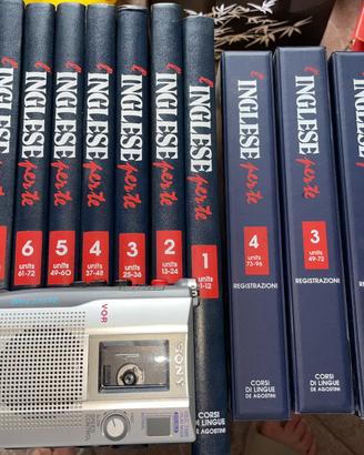 Corso di inglese completo più walkman