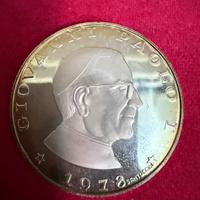 Vaticano medaglie Papa paolo I Paolo II argento