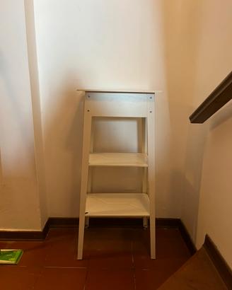 Mobiletto porta computer IKEA bianco – salvaspazio