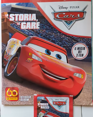 Album figurine Cars Disney Pixar 