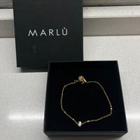 Bracciale oro con zircone Marlù con scatola