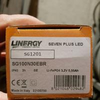 lampada d'emergenza linergy sg1201