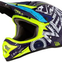 Casco Cross Enduro O'Neal 3-Series Blu taglia M