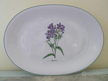 piatto vintage in porcellana PMR Jaeger & Co