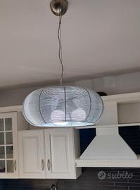 Lampadario Metallo con Lampadine