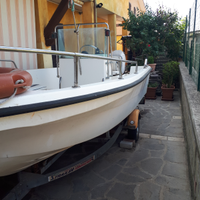 Barca motore yamaha 40/60 carrello