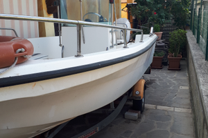 Barca motore yamaha 40/60 carrello