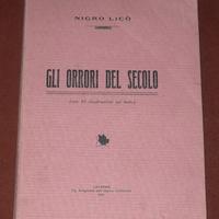 Orrori del secolo (sugli animali) - 1927 - 1a ediz
