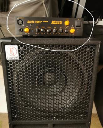 Markbass Little Mark 250 Black Line come nuova 250