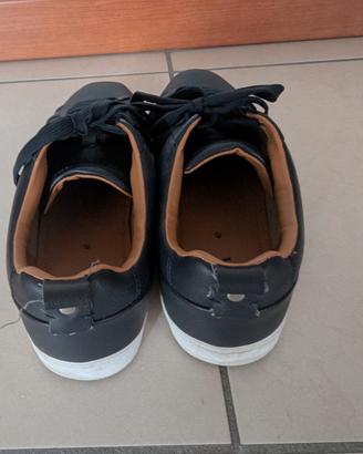 Scarpe sneakers basse blu Zara 42