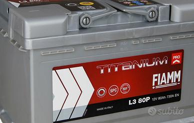 Batteria auto 1 mese di vita da 80ah