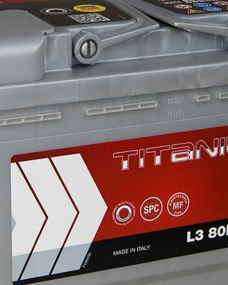 Batteria auto 1 mese di vita da 80ah