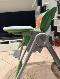 Seggiolone Chicco Polly 2Start Fantasia Pappagallo