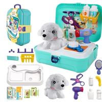 Gioco Valigetta Giocattolo Dottoressa Peluche cane