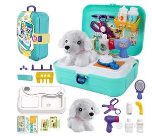 Gioco Valigetta Giocattolo Dottoressa Peluche cane