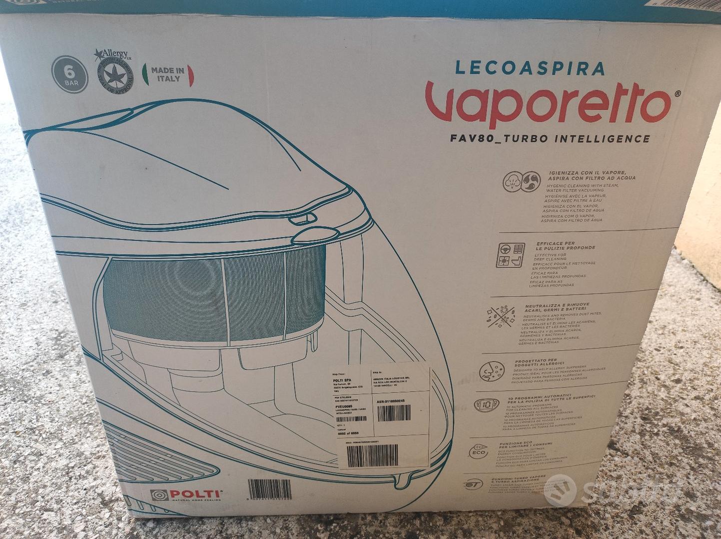 Polti Vaporetto Lecoaspira FAV80 - Elettrodomestici In vendita a