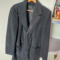 Cappotto giaccone uomo blu notte elegante casual t