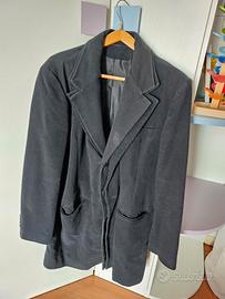 Cappotto giaccone uomo blu notte elegante casual t