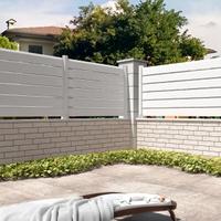 Recinzione in alluminio pannello privacy in KIT