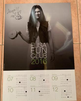 Calendario 2016 Elisa Fun Club di Elisa Toffoli