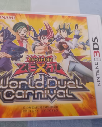 gioco nintendo 3ds Yu-Gi-Oh zexal worldl duel carn