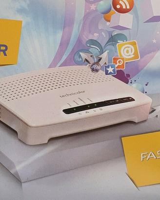 Fastweb technicolor tg582n modem router adsl