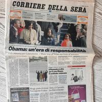 Corriere della sera 21 GENNAIO 2009