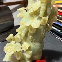 Scultura in giada cinese vintage