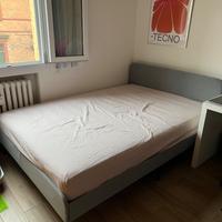 Letto Ikea 140x200 con materasso