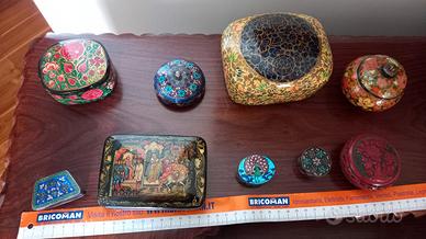 Scatole cinesi e indiane antiche