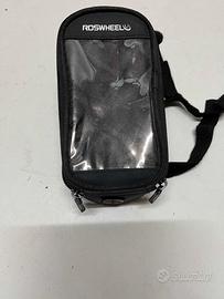Borsa da Manubrio / telaio Bici con portacellulare