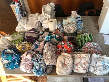 Pannolini lavabili varie marche, inserti e booster