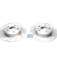 DISCHI FRENO FORATI E SCANALATI PER NISSAN