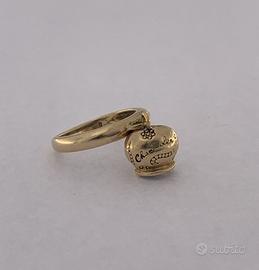 Anello chantecler oro giallo 9 kt