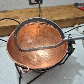 Paiolo  elettrico in Rame