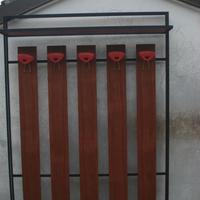 ATTACCAPANNI VINTAGE ANNI 50/60 TENUTO BENISSIMO.