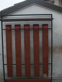 ATTACCAPANNI VINTAGE ANNI 50/60 TENUTO BENISSIMO.