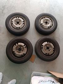 Gomme più cerchi fiat panda