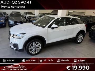 Audi Q2 SPORT 1.6 116cv 30 TDI FINANZIABILE