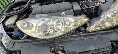fari angel eyes tuning per peugeot 206