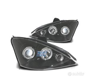 FARI PER FORD FOCUS 01-05 ANGEL EYES SFONDO NERO