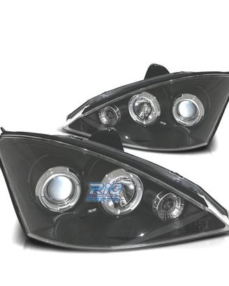 FARI PER FORD FOCUS 01-05 ANGEL EYES SFONDO NERO