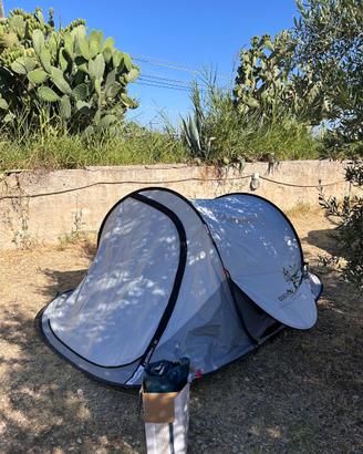 tenda 2 sec decathlon Fresh black