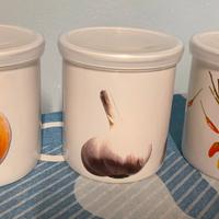 Barattoli cucina ceramica nuovi