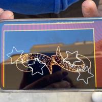 Luminaria striscia con stella