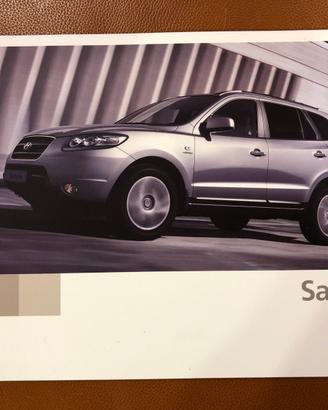 Depliant brochure hyundai santa fe