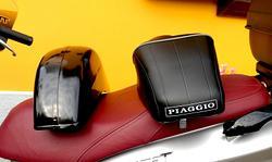 Sella vespa special rln nuova originale con logo p